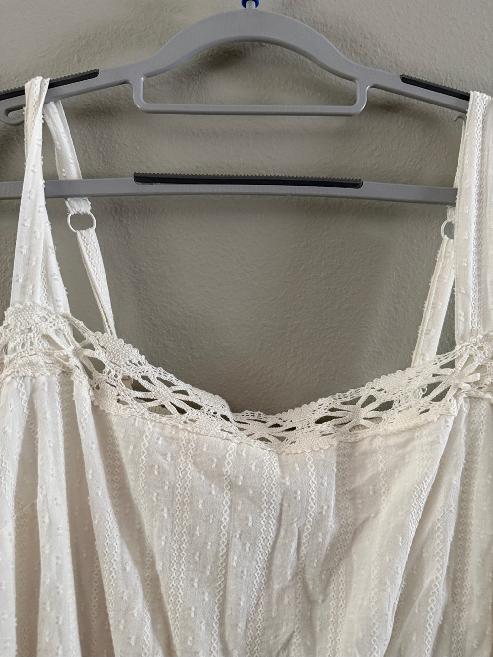 torrid Cream Lace-Trim Maxi Dress - Picture 4 of 6